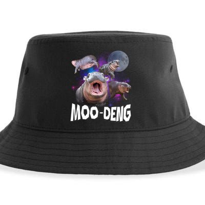 Moo Deng Sustainable Bucket Hat