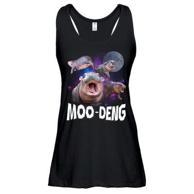 Moo Deng Ladies Essential Flowy Tank