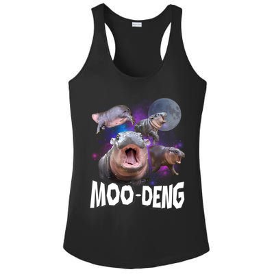 Moo Deng Ladies PosiCharge Competitor Racerback Tank