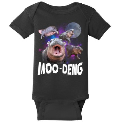 Moo Deng Baby Bodysuit
