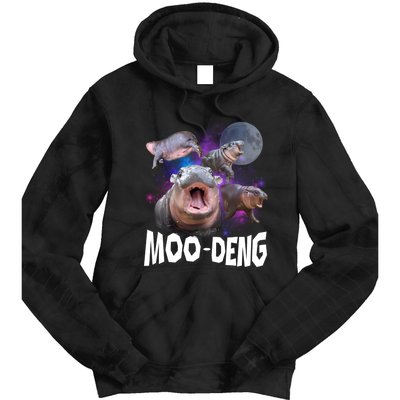 Moo Deng Tie Dye Hoodie