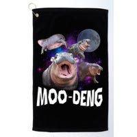 Moo Deng Golf Towel