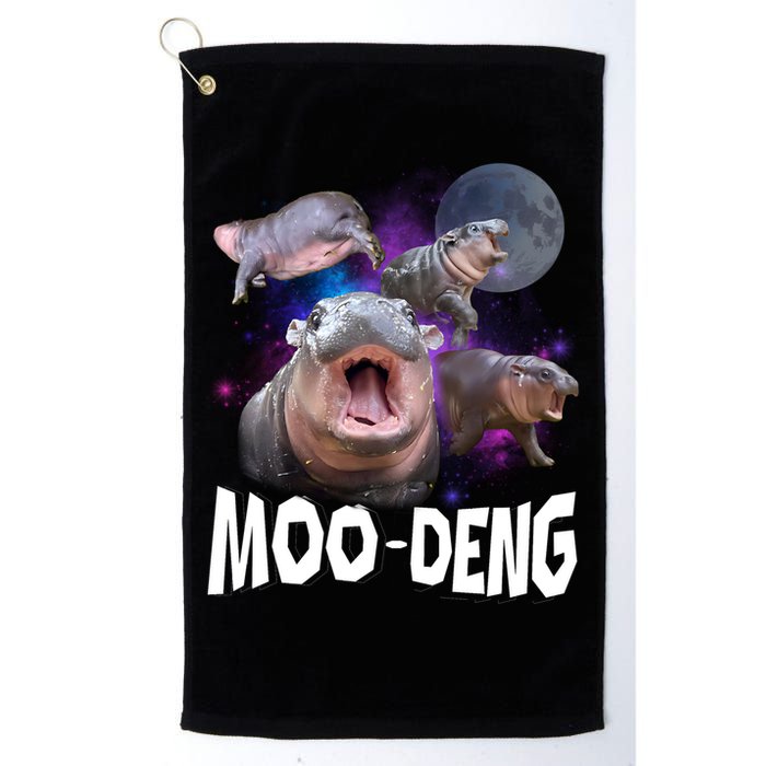 Moo Deng Golf Towel