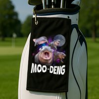 Moo Deng Golf Towel