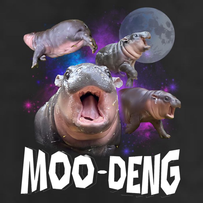 Moo Deng Golf Towel