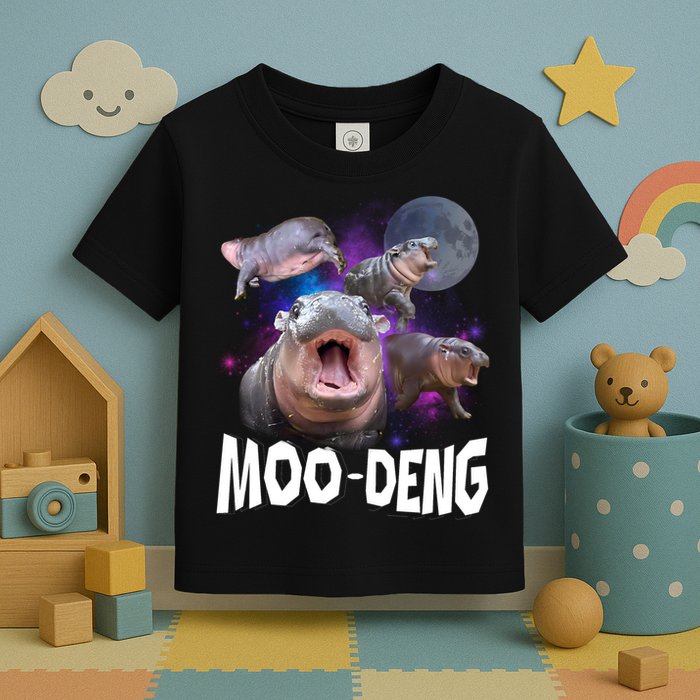 Moo Deng Toddler T-Shirt