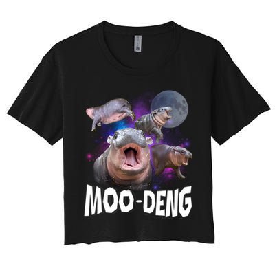 Moo Deng Crop Top
