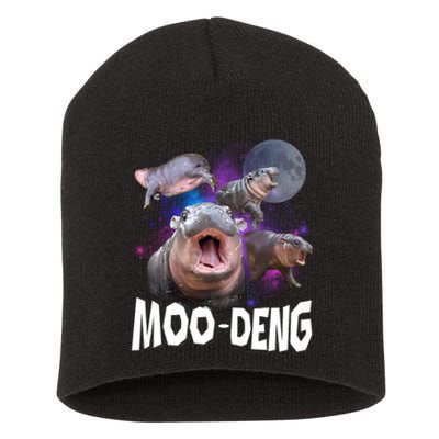 Moo Deng Short Acrylic Beanie