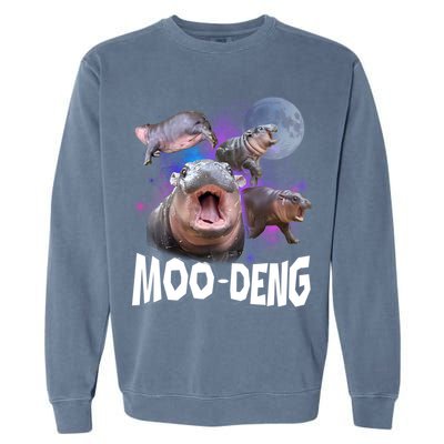 Moo Deng Garment-Dyed Sweatshirt