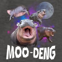 Moo Deng Vector Backpack