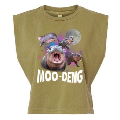 Moo Deng Garment-Dyed Women's Muscle Tee