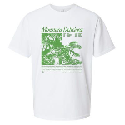 Monstera Deliciosa Sueded Cloud Jersey T-Shirt