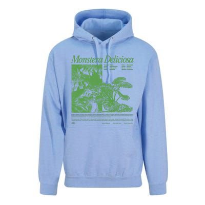 Monstera Deliciosa Unisex Surf Hoodie