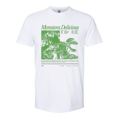 Monstera Deliciosa Softstyle CVC T-Shirt