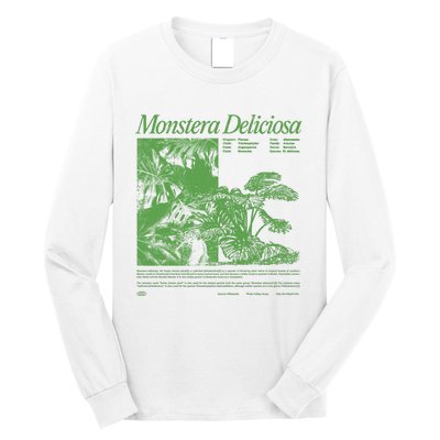 Monstera Deliciosa Long Sleeve Shirt