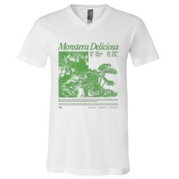 Monstera Deliciosa V-Neck T-Shirt