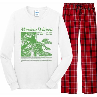 Monstera Deliciosa Long Sleeve Pajama Set