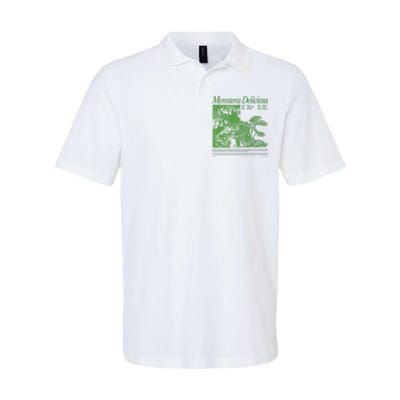 Monstera Deliciosa Softstyle Adult Sport Polo