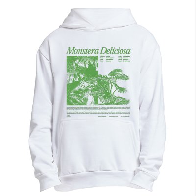 Monstera Deliciosa Urban Pullover Hoodie