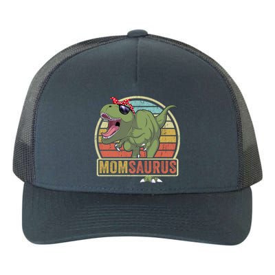 Momsaurus Dinosaur Mom Saurus Family Matching Great Gift Yupoong Adult 5-Panel Trucker Hat