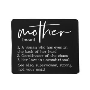 Mother Definition MotherS Day Family Funny Mousepad