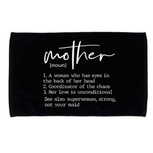 Mother Definition MotherS Day Family Funny Microfiber Hand Towel