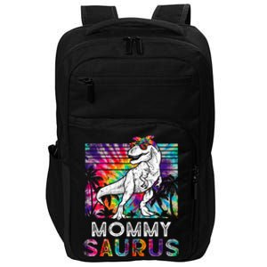 Mommysaurus Dinosaur Mommy Saurus Family Matching Tie Dye Gift Impact Tech Backpack