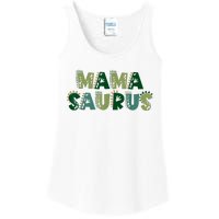 Mamasaurus Dadasaurus Matching Family Dinosaur Birthday Ladies Essential Tank