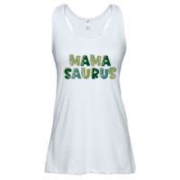 Mamasaurus Dadasaurus Matching Family Dinosaur Birthday Ladies Essential Flowy Tank