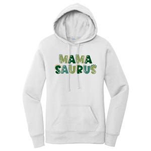 Mamasaurus Dadasaurus Matching Family Dinosaur Birthday Women's Pullover Hoodie