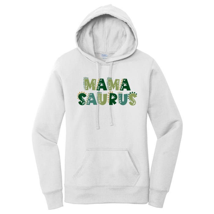 Mamasaurus Dadasaurus Matching Family Dinosaur Birthday Women's Pullover Hoodie