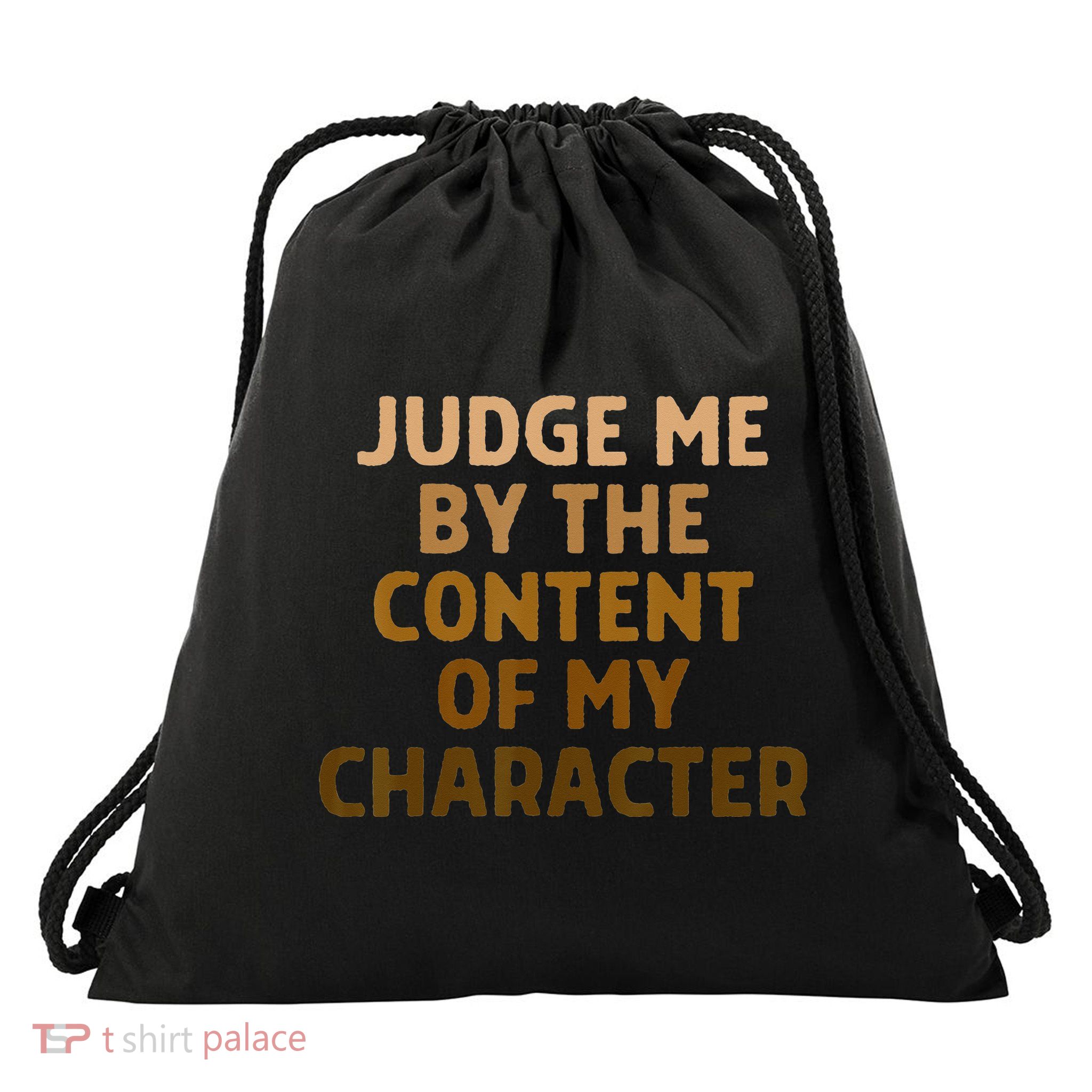MLK Day Martin Luther King His Dream My Dream BHM Drawstring Bag