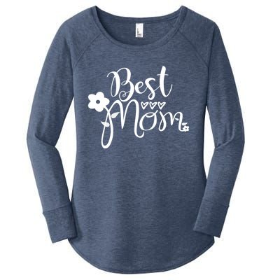 Mother's Day Mom Gift Funny Gift Best Mom Gift Women's Perfect Tri Tunic Long Sleeve Shirt