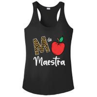 M De Maestra Bilingue Spanish Latina Teacher Appreciation Ladies PosiCharge Competitor Racerback Tank