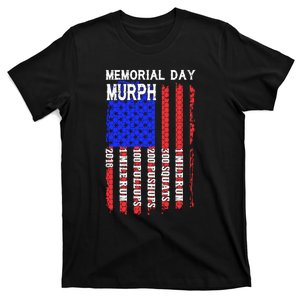 Memorial Day Murph Challenge Distressed Us Military Gift T-Shirt