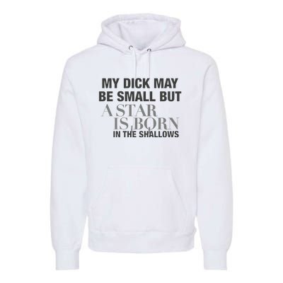 My Dick May Be Small But A Star Is Born In The Shallows Premium Hoodie