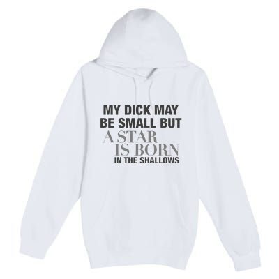 My Dick May Be Small But A Star Is Born In The Shallows Premium Pullover Hoodie