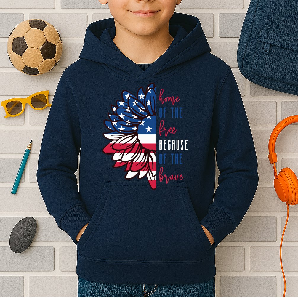 Memorial Day Kids Hoodie