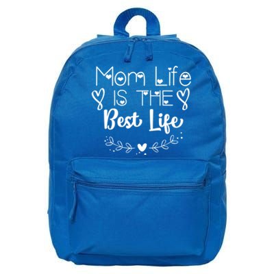 Mother's Day Mom Life Is The Best Life Heart Gift 16 in Basic Backpack