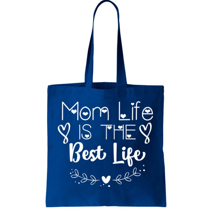 Mother's Day Mom Life Is The Best Life Heart Gift Tote Bag