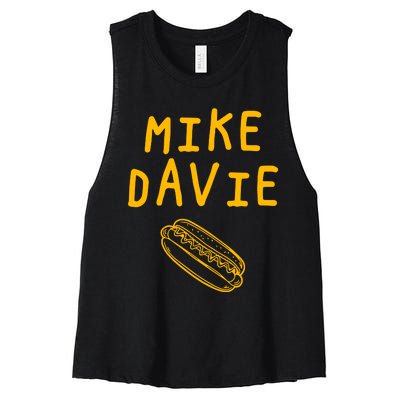 Mike Davie Women's Racerback Cropped Tank