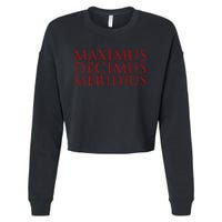 Maximus Decimus Meridius Cropped Pullover Crew