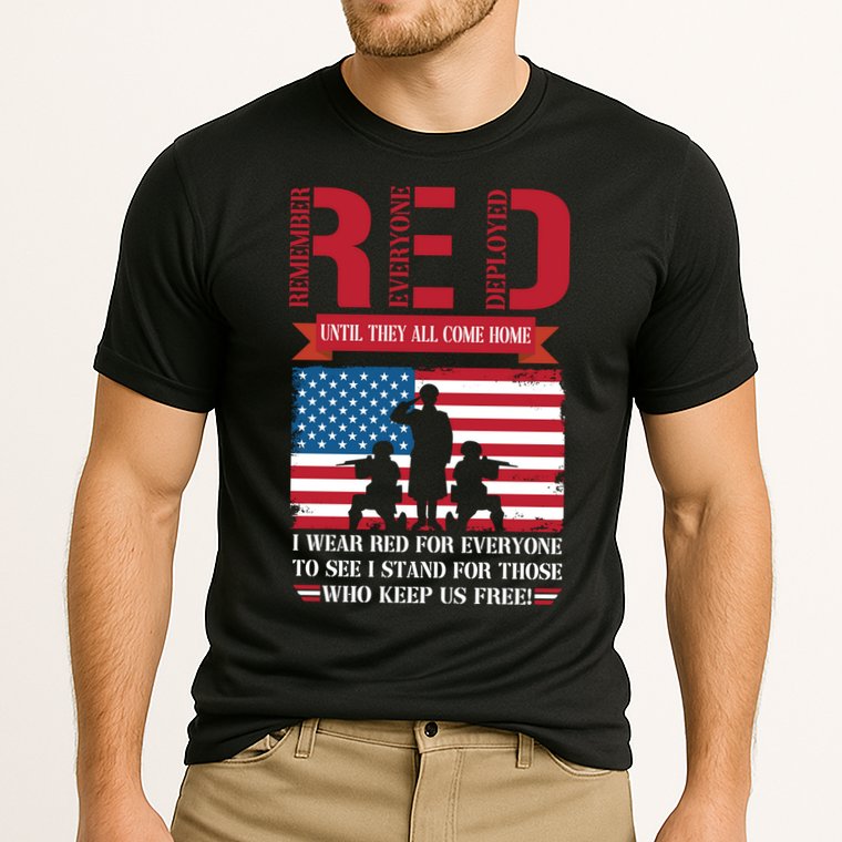 Memorial Day Cooling Performance Crew T-Shirt