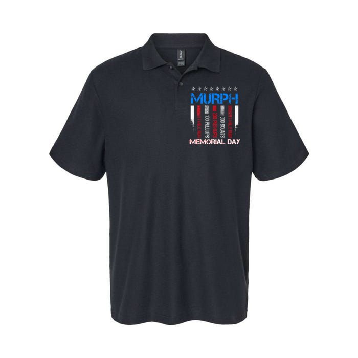 Memorial Day Murph Workout Softstyle Adult Sport Polo