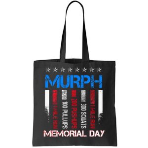 Memorial Day Murph Workout Tote Bag