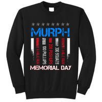 Memorial Day Murph Workout Tall Sweatshirt