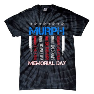 Memorial Day Murph Workout Tie-Dye T-Shirt