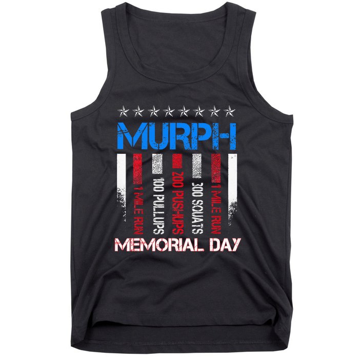 Memorial Day Murph Workout Tank Top