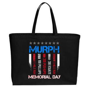 Memorial Day Murph Workout Cotton Canvas Jumbo Tote