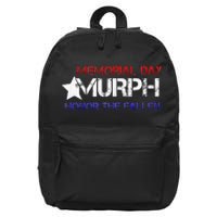 Memorial Day Murph 2024 Honor The Fallen 16 in Basic Backpack